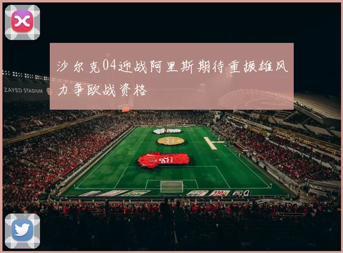 沙尔克04迎战阿里斯期待重振雄风力争欧战资格